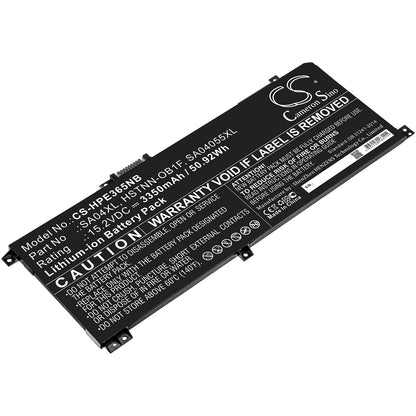 Replacement Battery for HP Envy X360 15-DS0002NC – Notebook, Laptop – 3350mAh / 15.2V - image 1