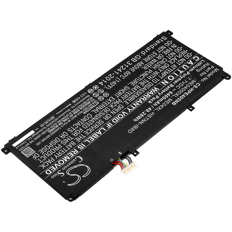 Replacement Battery for HP Elite x2 1013 – Notebook, Laptop – 6400mAh / 7.7V - image 2