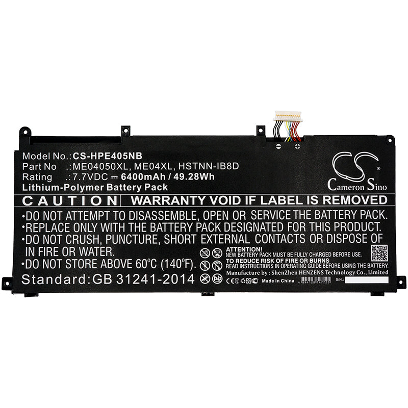 Replacement Battery for HP Elite x2 1013 – Notebook, Laptop – 6400mAh / 7.7V - image 3
