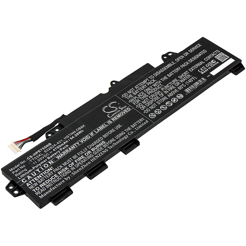 Replacement Battery for HP EliteBook 850 G5 – Notebook, Laptop – 4700mAh / 11.55V - image 1