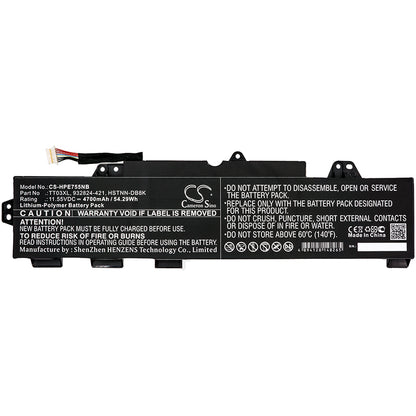 Replacement Battery for HP EliteBook 850 G5 – Notebook, Laptop – 4700mAh / 11.55V - image 3
