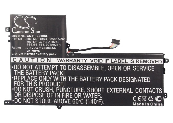 Replacement Battery for HP ElitePad 900 – Tablet – 3350mAh / 7.4V - image 5