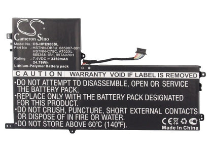 Replacement Battery for HP ElitePad 900 – Tablet – 3350mAh / 7.4V - image 5