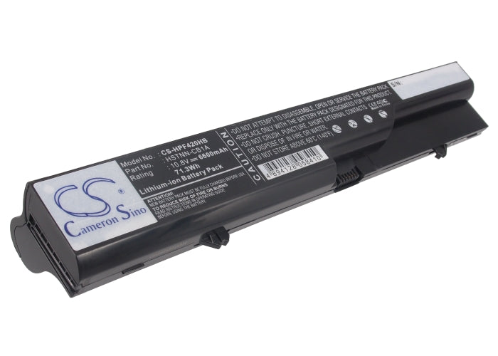 Replacement Battery for HP  420 – Notebook, Laptop – 6600mAh / 71.28Wh / 10.8V