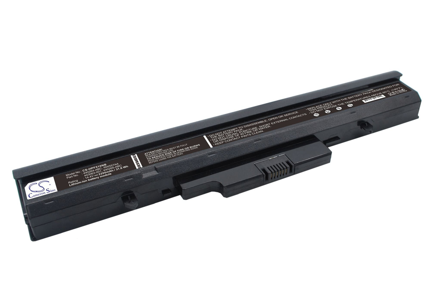 Replacement Battery for HP  510 – Notebook, Laptop – 2200mAh / 31.68Wh / 14.4V