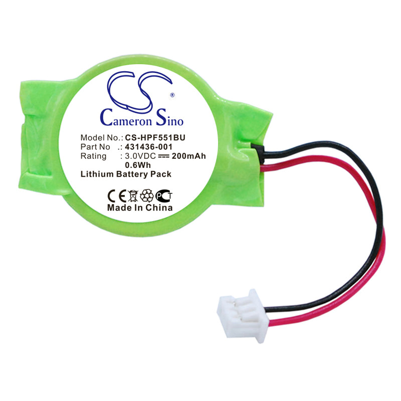 Replacement Battery for ECS | HP | IEI 331 – CMOS BackUp – 200mAh / 3V