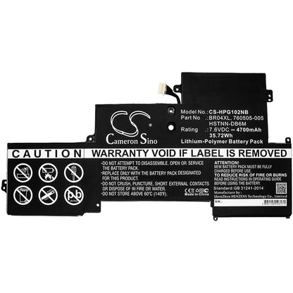 Replacement Battery for HP EliteBook Folio 1020 – Notebook, Laptop – 4700mAh / 7.6V - image 3