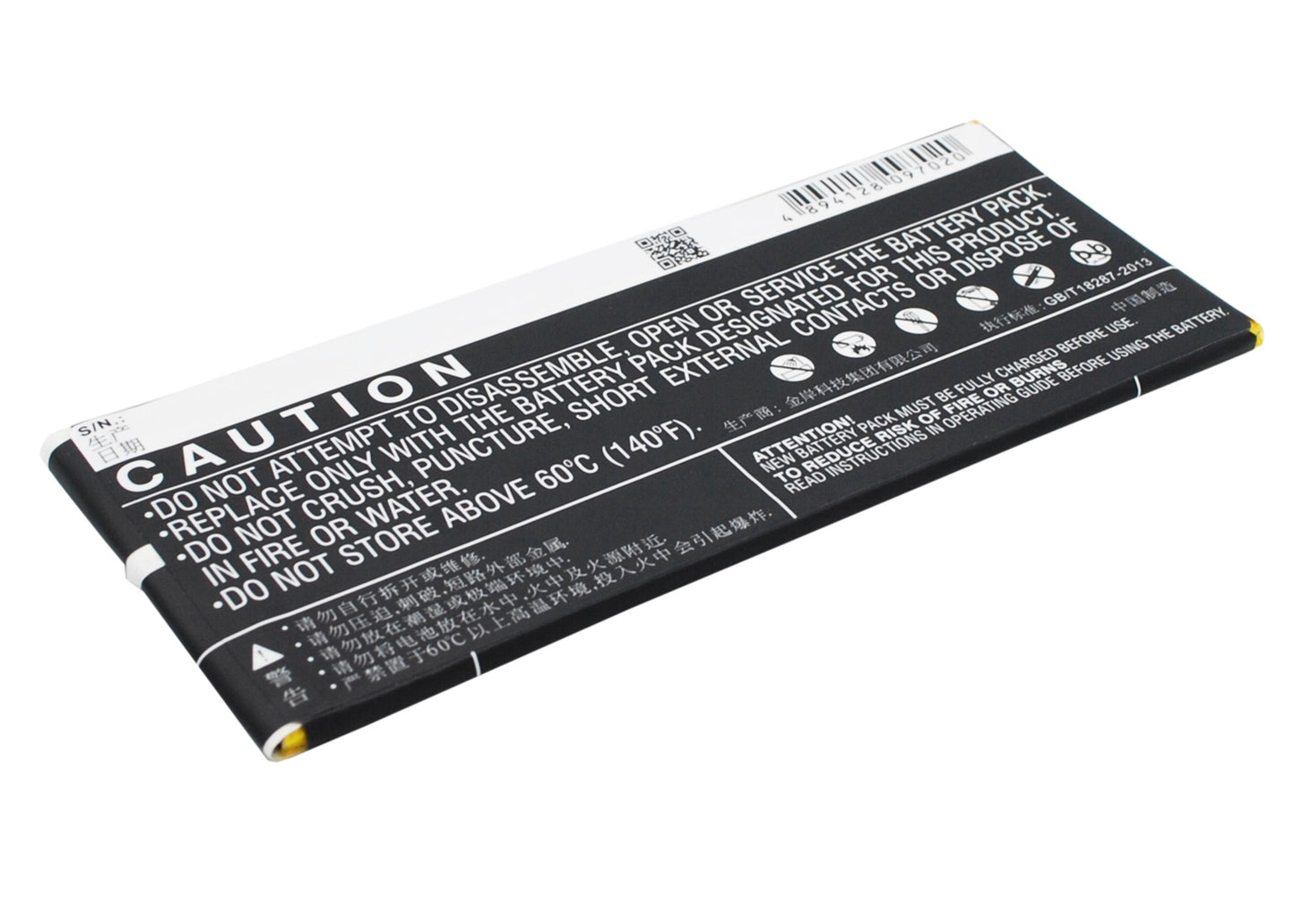 Replacement Battery for HP Slate 7 G2 1311 – Tablet – 2850mAh / 3.7V - image 4