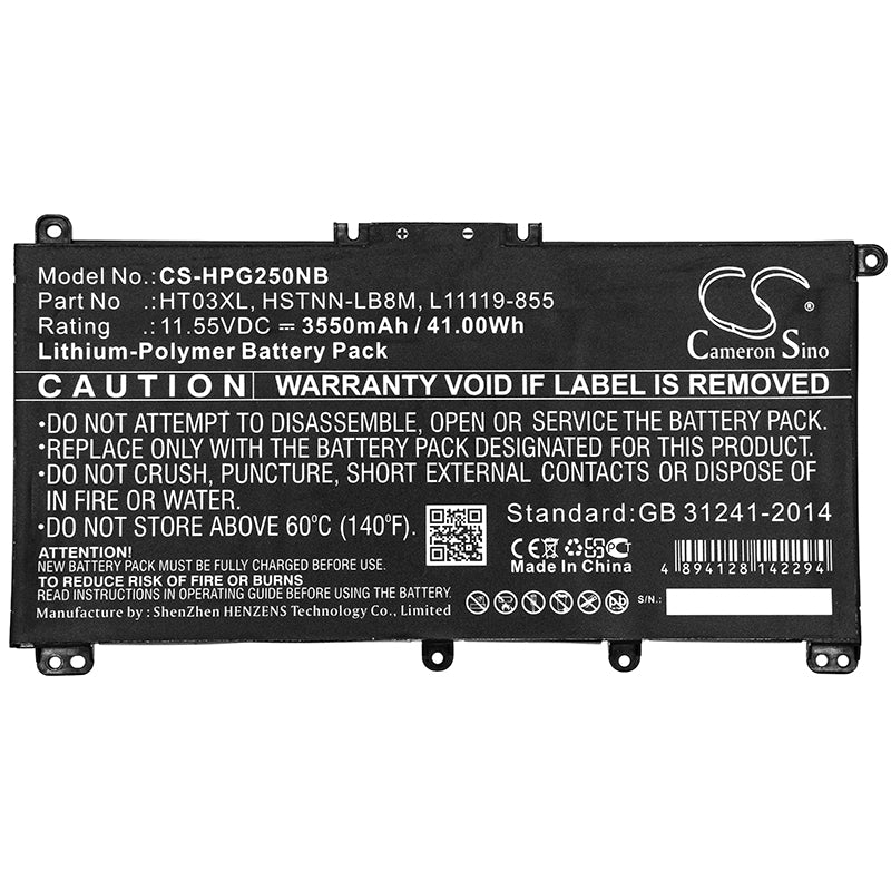 Replacement Battery for HP 250 G7 – Notebook, Laptop – 3550mAh / 11.55V - image 3