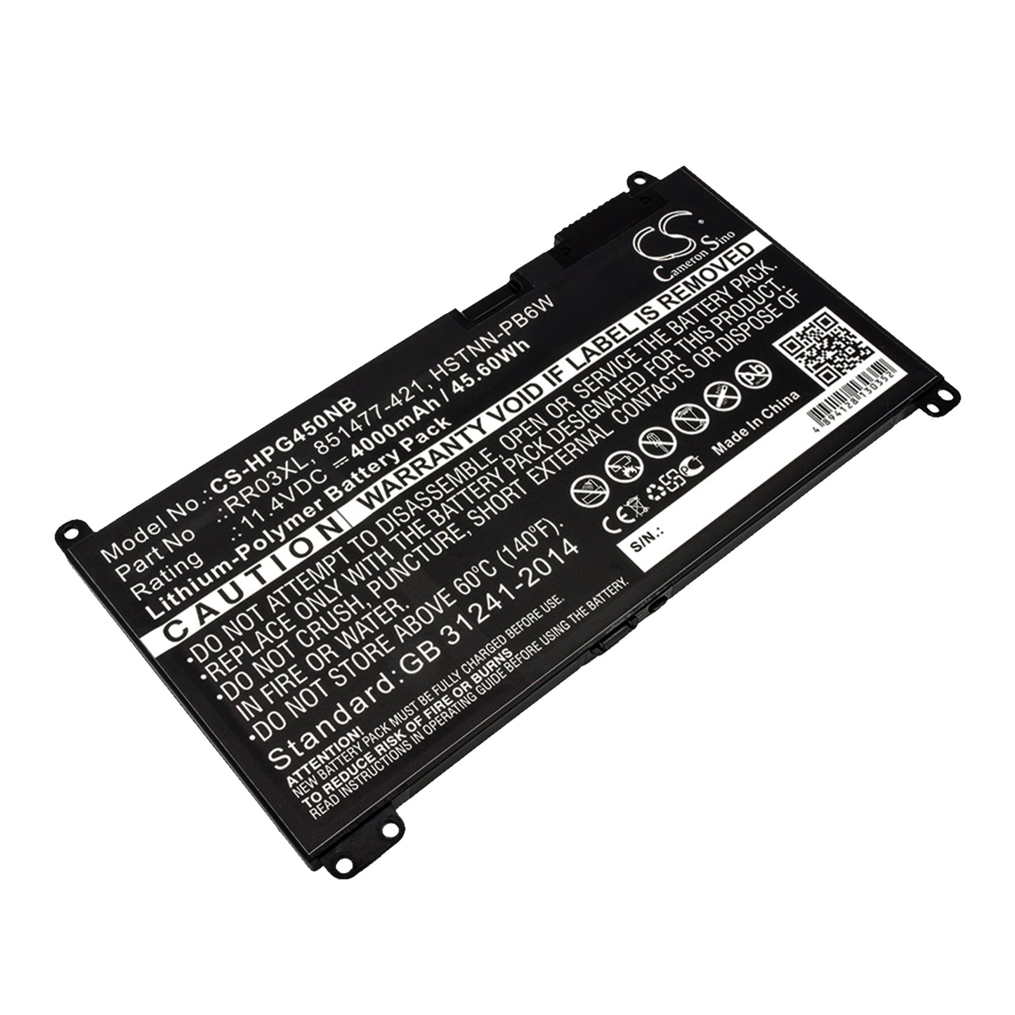 Replacement Battery for HP ProBook 430 G4 – Notebook, Laptop – 4000mAh / 11.4V - image 1