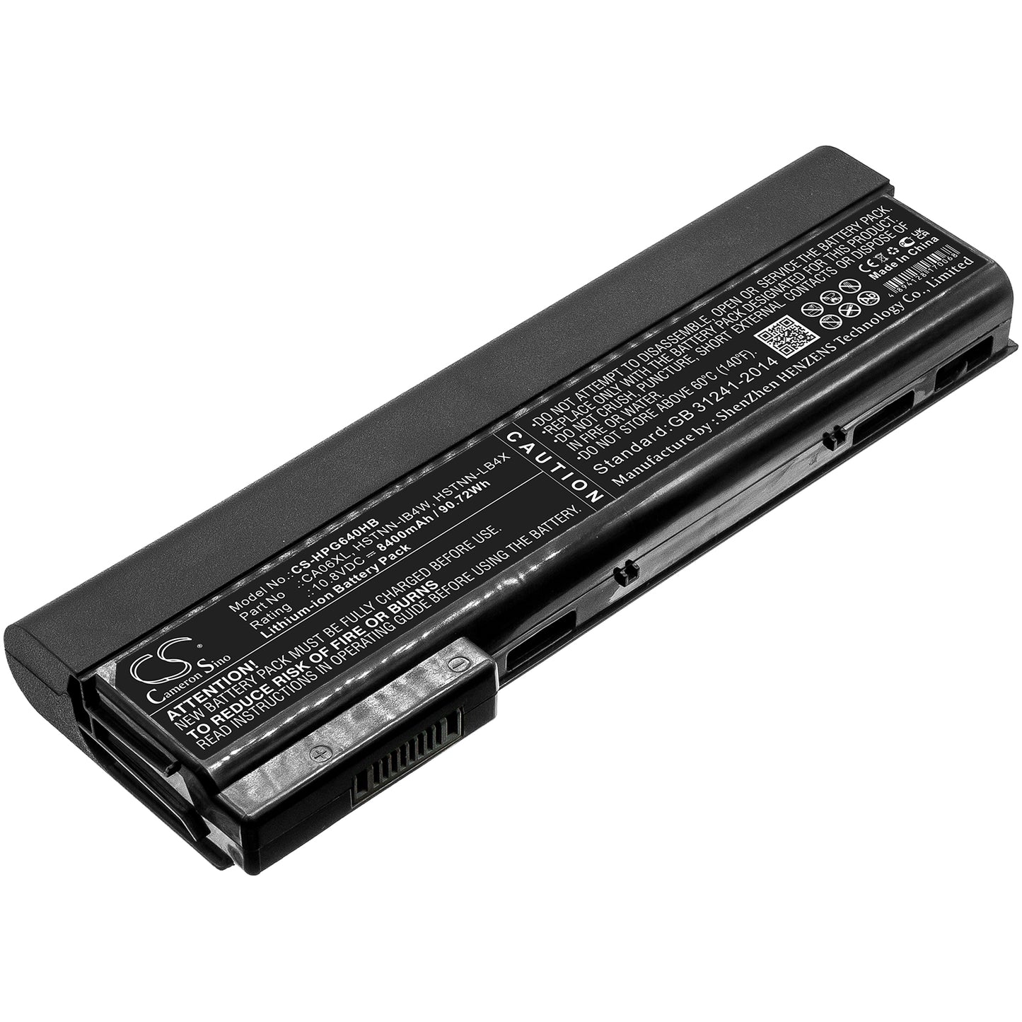 Replacement Battery for HP ProBook 640 G1 – Notebook, Laptop – 8400mAh / 10.8V - image 1