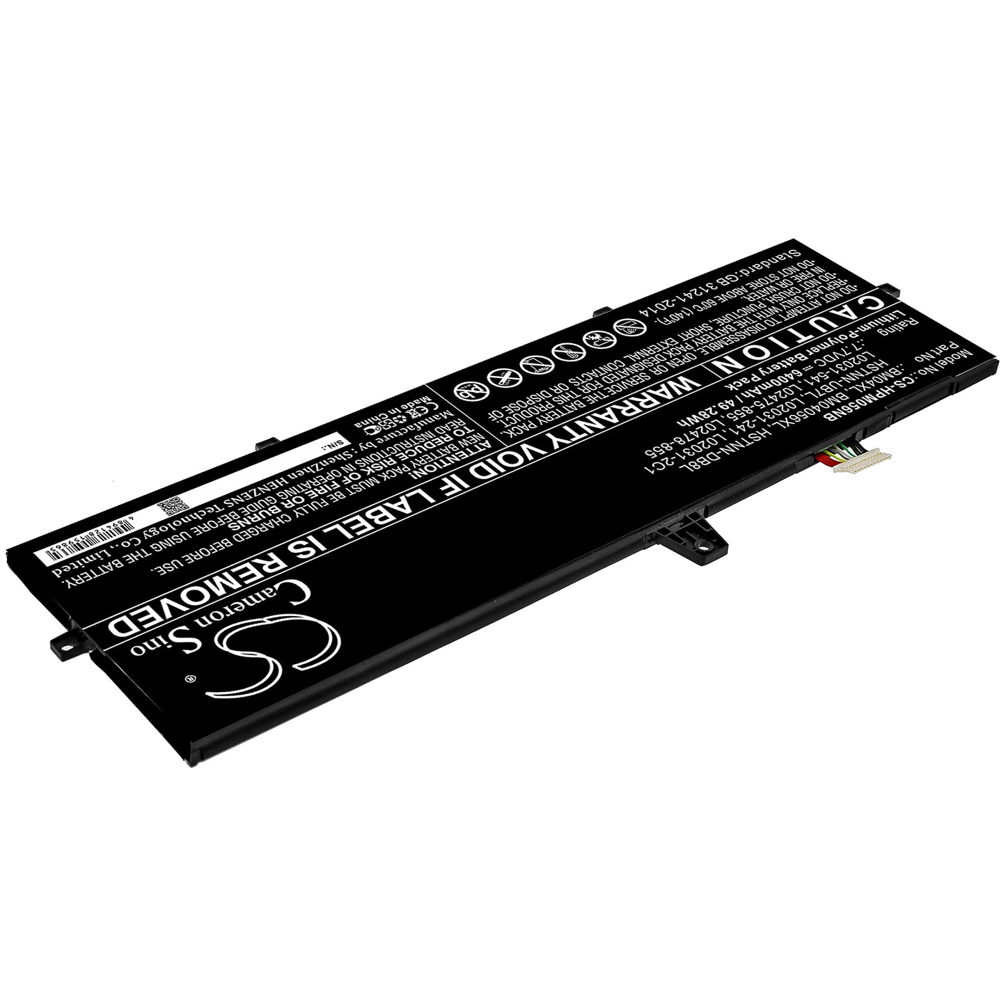 Replacement Battery for HP EliteBook x360 1030 G3 4WW24PA – Notebook, Laptop – 6400mAh / 7.7V - image 2