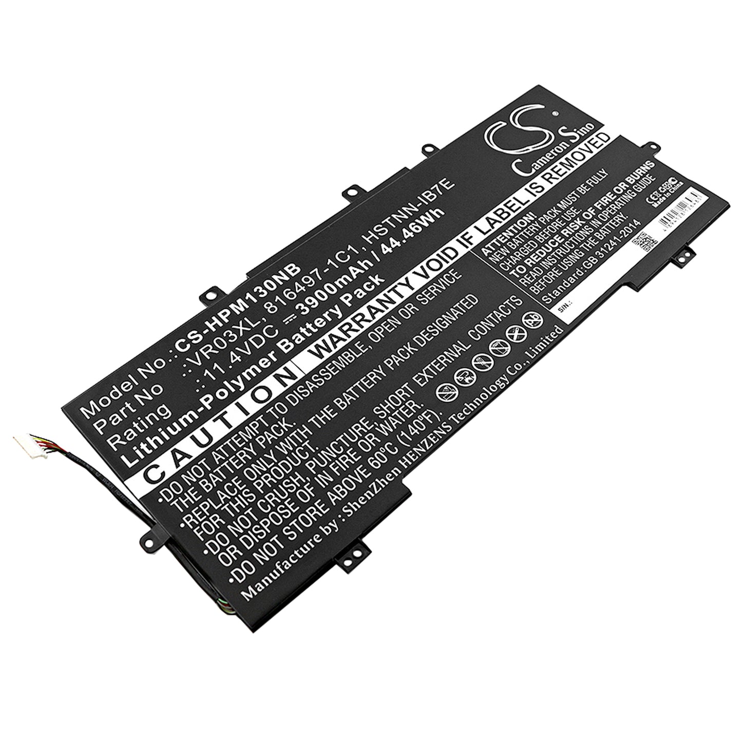 Replacement Battery for HP Pavilion 13-D – Notebook, Laptop – 3900mAh / 11.4V - image 1