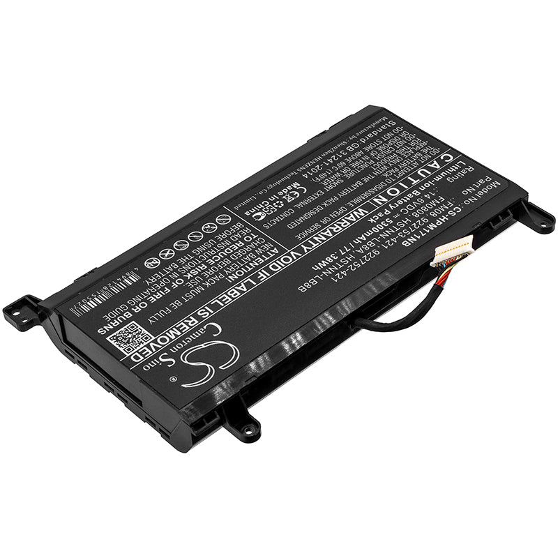 Replacement Battery for HP Omen 17-AN004NO – Notebook, Laptop – 5300mAh / 14.6V - image 2
