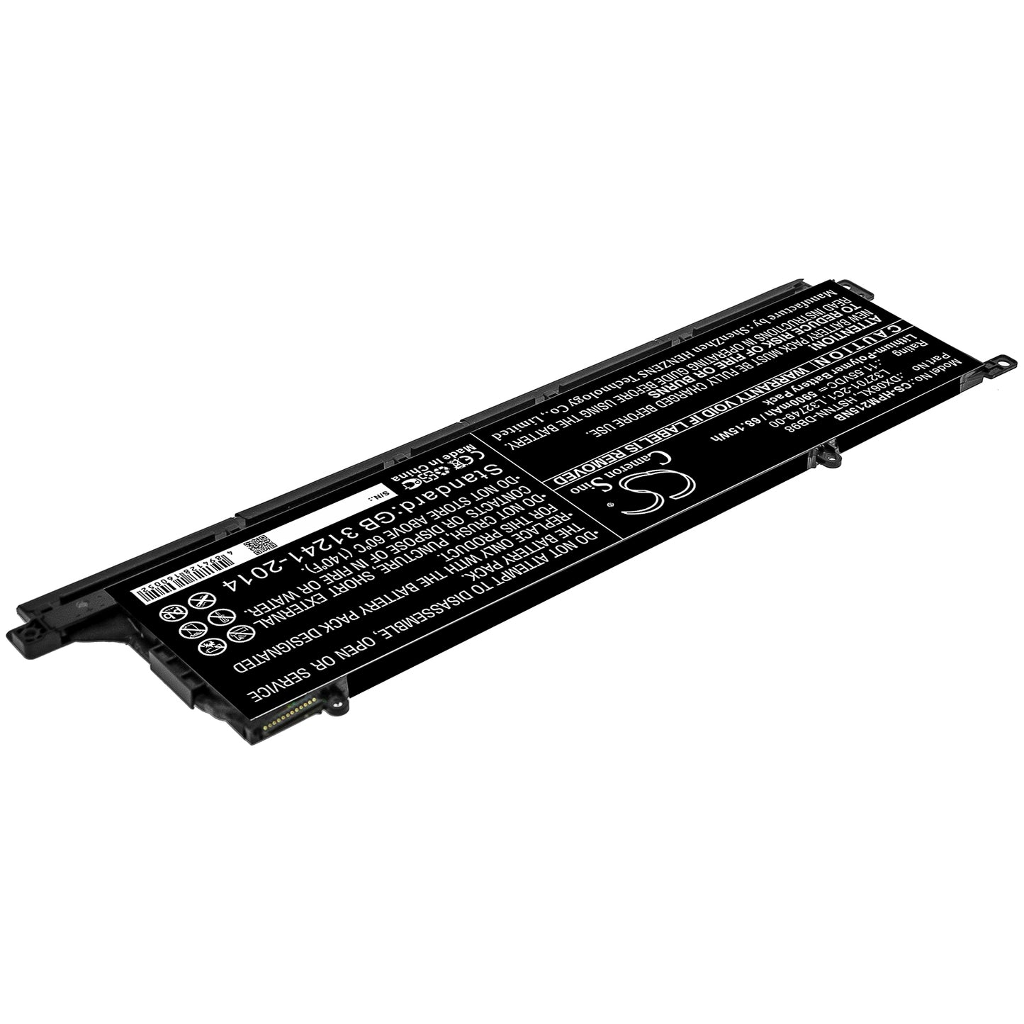 Replacement Battery for HP Omen X 2S 15-DG0003NC – Notebook, Laptop – 5900mAh / 11.55V - image 2
