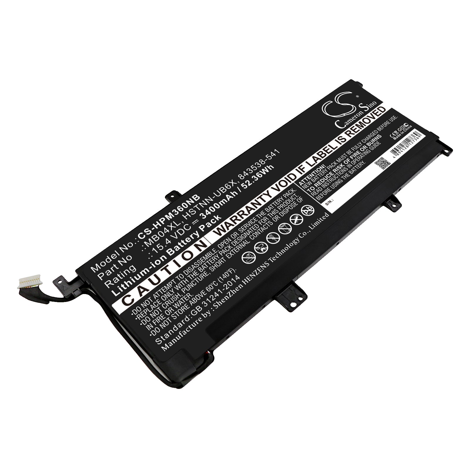 Replacement Battery for HP Envy X360 M6 – Notebook, Laptop – 3400mAh / 15.4V - image 1