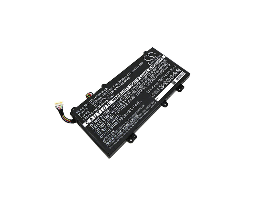 Replacement Battery for HP Envy M7U – Notebook, Laptop – 5200mAh / 11.55V - image 1