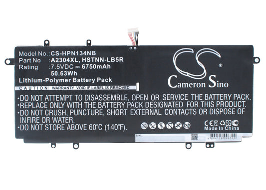 Replacement Battery for HP Chromebook 14 – Notebook, Laptop – 6750mAh / 7.5V