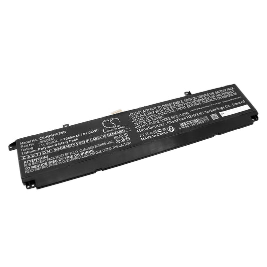 Replacement Battery for HP OMEN 16-K0010NA – Notebook, Laptop – 7000mAh / 11.58V