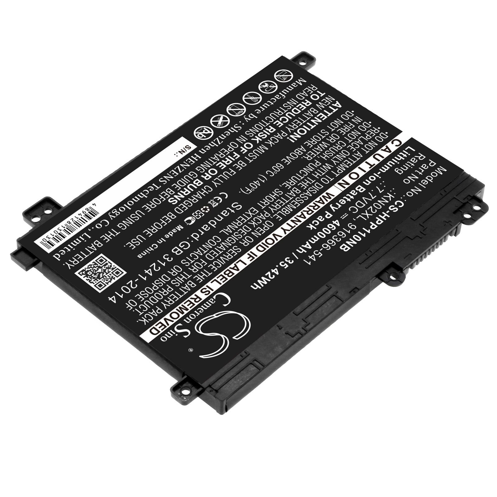 Replacement Battery for HP Pavilion 11M – Notebook, Laptop – 4600mAh / 7.7V - image 2