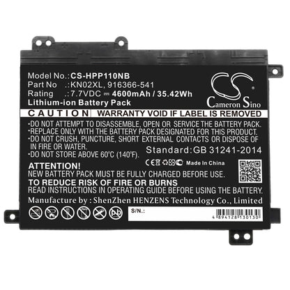 Replacement Battery for HP Pavilion 11M – Notebook, Laptop – 4600mAh / 7.7V - image 3