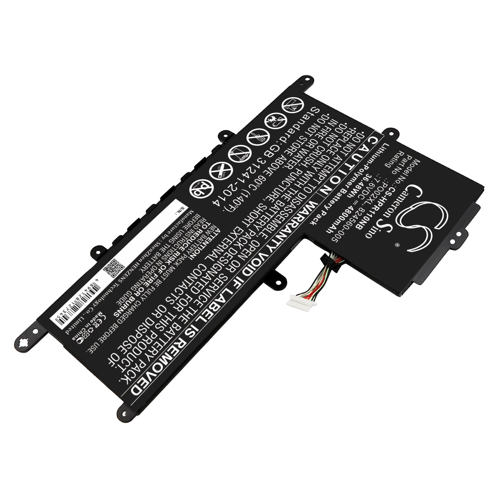 Replacement Battery for HP Stream 11-R015WN – Notebook, Laptop – 4800mAh / 7.6V - image 2