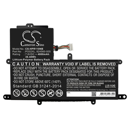 Replacement Battery for HP Stream 11-R015WN – Notebook, Laptop – 4800mAh / 7.6V - image 3