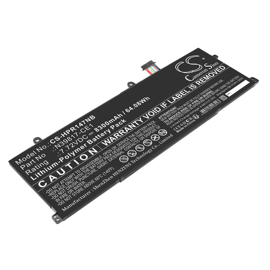 Replacement Battery for HP Book pro 16 – Notebook, Laptop – 8300mAh / 7.72V
