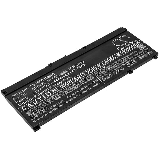 Replacement Battery for HP Pavilion 15-CE015DX – Notebook, Laptop – 4400mAh / 15.4V