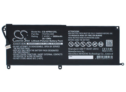 Replacement Battery for HP Pro x2 612 G1 – Tablet – 3800mAh / 7.4V - image 1