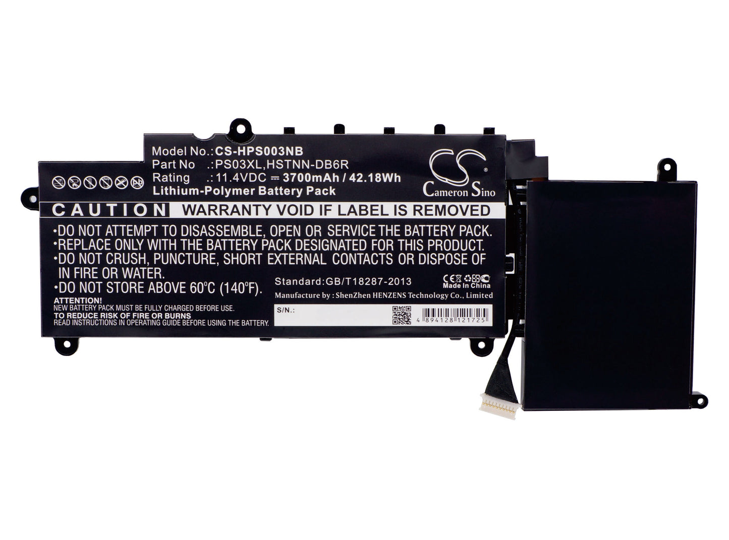 Replacement Battery for HP  Pavilion X360 – Notebook, Laptop – 3700mAh / 42.18Wh / 11.4V