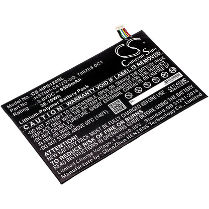 Replacement Battery for HP Pro Slate 12 – Tablet – 9500mAh / 3.8V - image 1