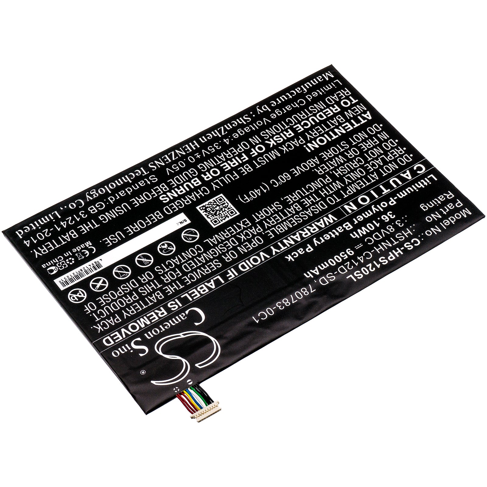 Replacement Battery for HP Pro Slate 12 – Tablet – 9500mAh / 3.8V - image 2