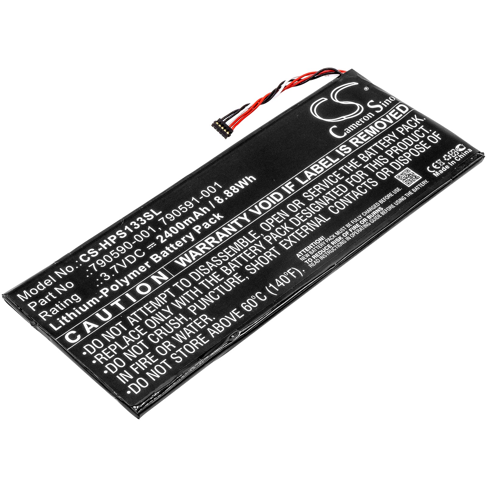 Replacement Battery for HP 7 Plus G2 – Tablet – 2400mAh / 3.7V - image 1