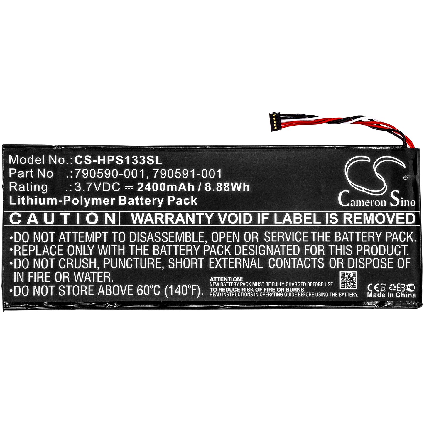 Replacement Battery for HP 7 Plus G2 – Tablet – 2400mAh / 3.7V - image 3