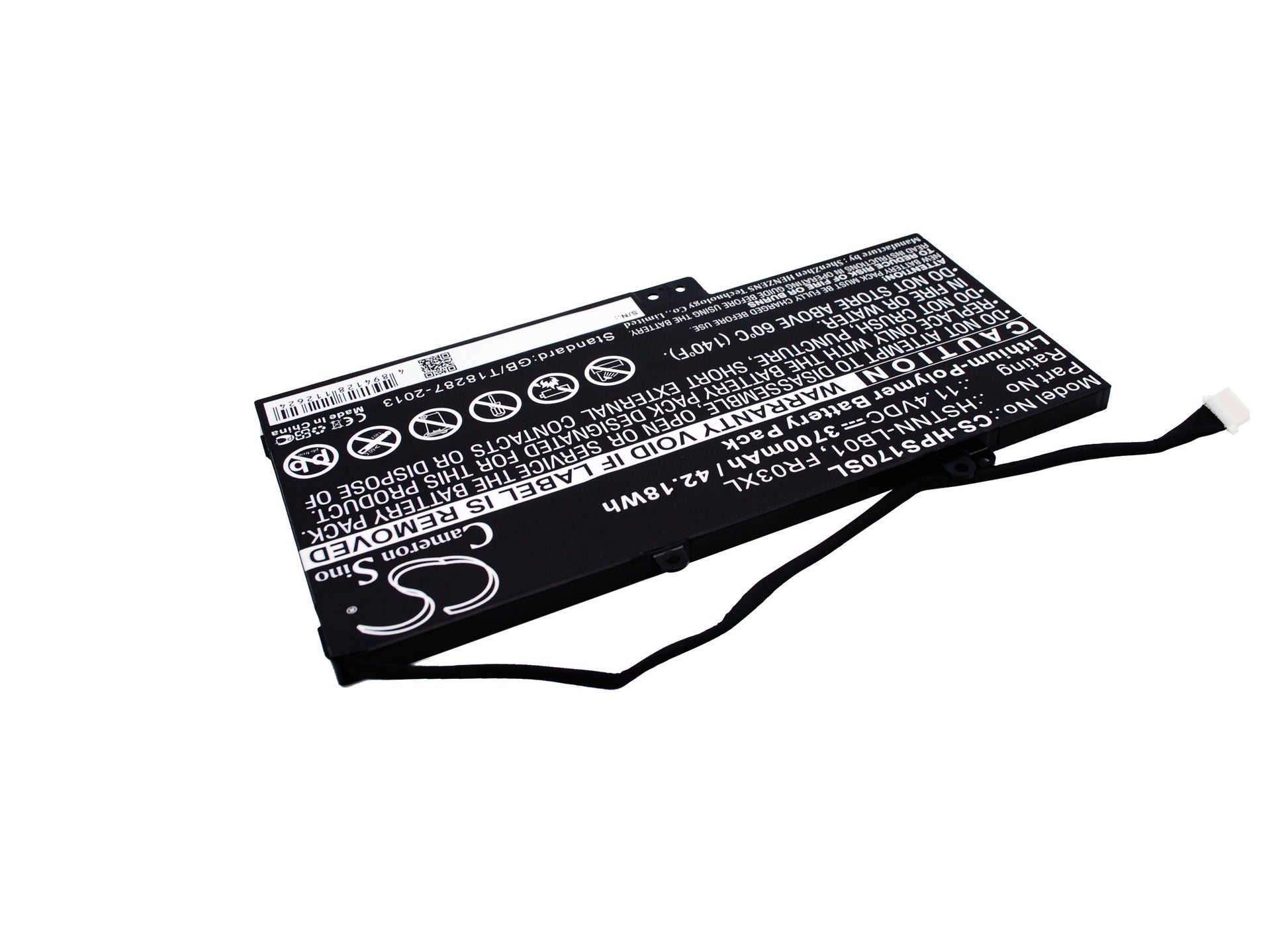 Replacement Battery for HP Slate 17 – Tablet – 3700mAh / 11.4V - image 2