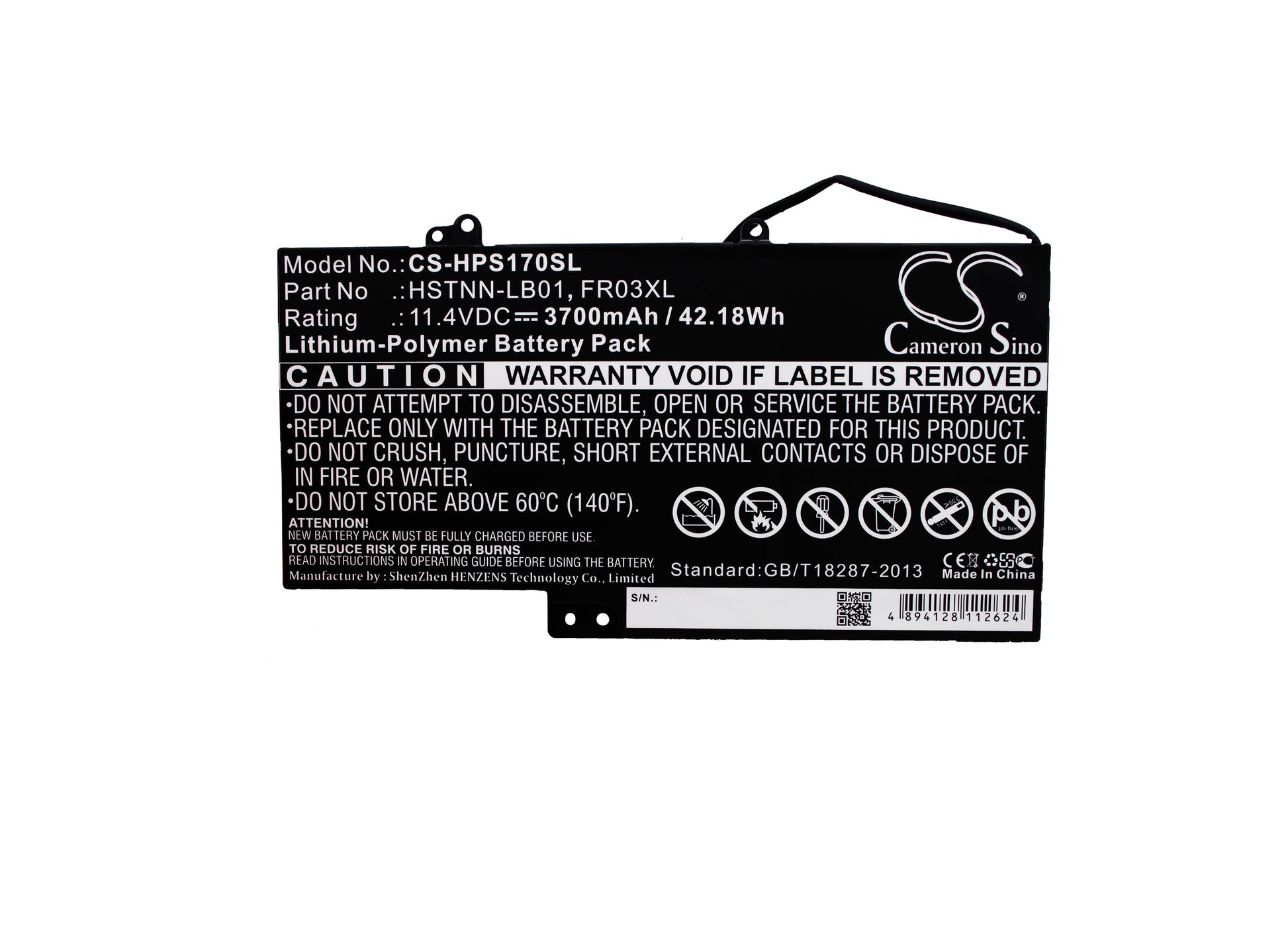 Replacement Battery for HP Slate 17 – Tablet – 3700mAh / 11.4V - image 5