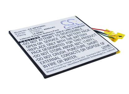 Replacement Battery for HP Slate 7 Extreme – Tablet – 4000mAh / 3.7V - image 2