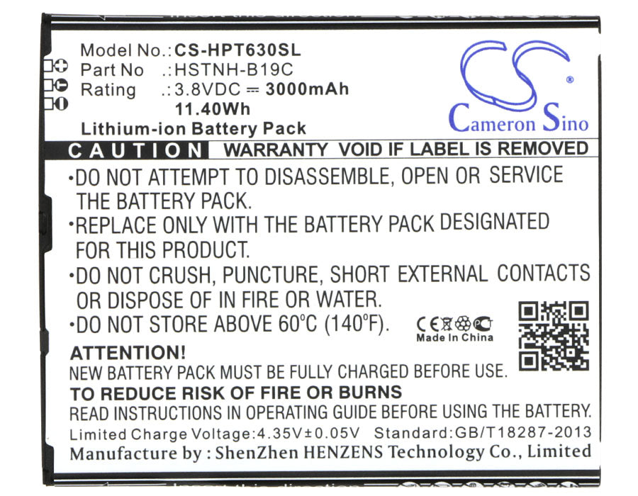 Replacement Battery for HP Slate6 VoiceTab – Tablet – 3000mAh / 3.8V - image 5