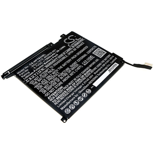 Replacement Battery for HP Pro Tablet 10 EE G1(H9X71EA) – Tablet – 7600mAh / 3.7V - image 1