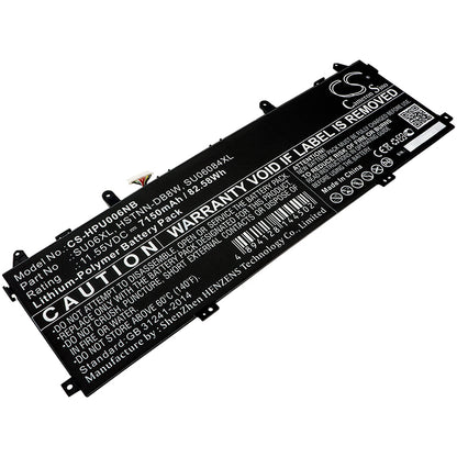 Replacement Battery for HP Spectre X360 15-DF0000 – Notebook, Laptop – 7150mAh / 11.55V - image 1