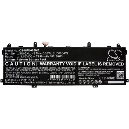 Replacement Battery for HP Spectre X360 15-DF0000 – Notebook, Laptop – 7150mAh / 11.55V - image 3