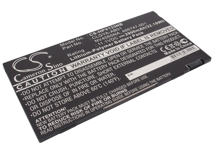 Replacement Battery for HP Voodoo Envy 133 – Notebook, Laptop – 2900mAh / 11.1V - image 1