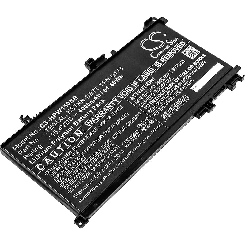 Replacement Battery for HP Omen 15-AX200 – Notebook, Laptop – 4000mAh / 15.4V - image 1