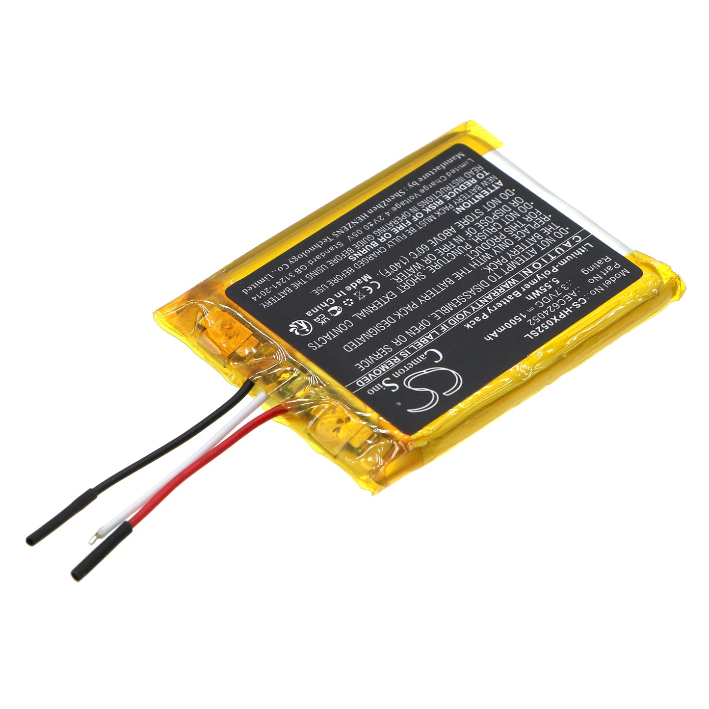 Replacement Battery for HyperX Cloud Alpha – Wireless Headset – 1500mAh / 3.7V - image 2