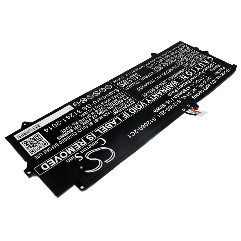 Replacement Battery for HP Elite x2 1012 G1-Y0F40UP – Notebook, Laptop – 4750mAh / 7.7V - image 2