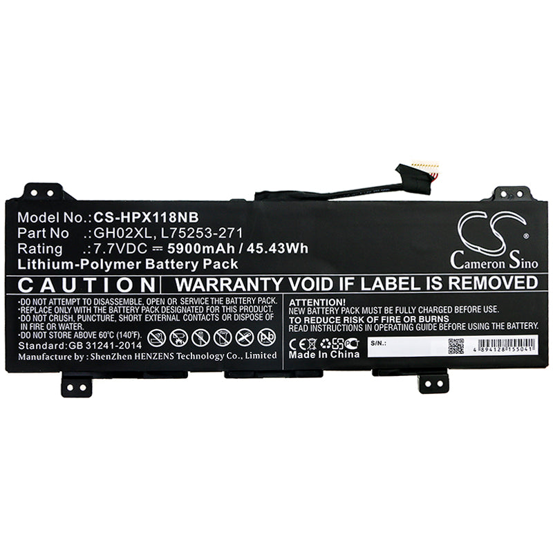 Replacement Battery for HP 11 G8 EE – Notebook, Laptop – 5900mAh / 7.7V - image 3