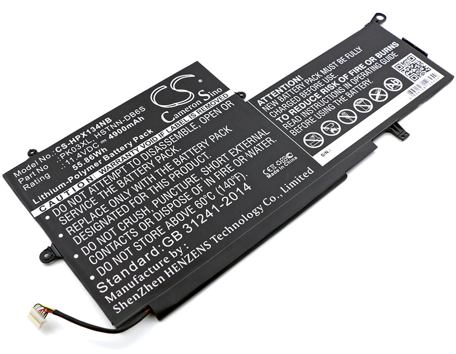Replacement Battery for HP Spectre Pro X360 – Notebook, Laptop – 4900mAh / 11.4V - image 1