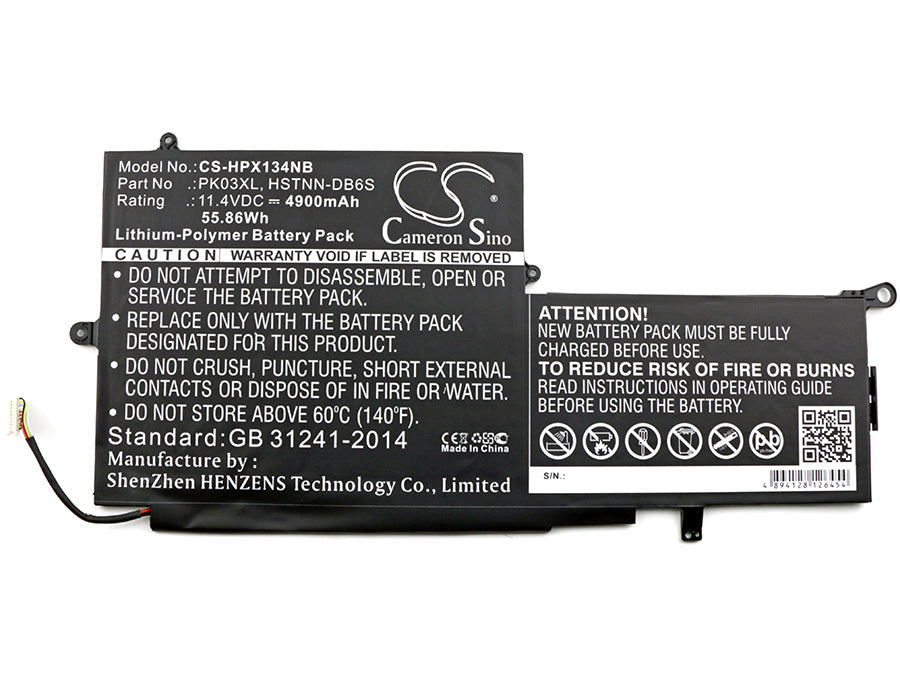 Replacement Battery for HP Spectre Pro X360 – Notebook, Laptop – 4900mAh / 11.4V - image 3