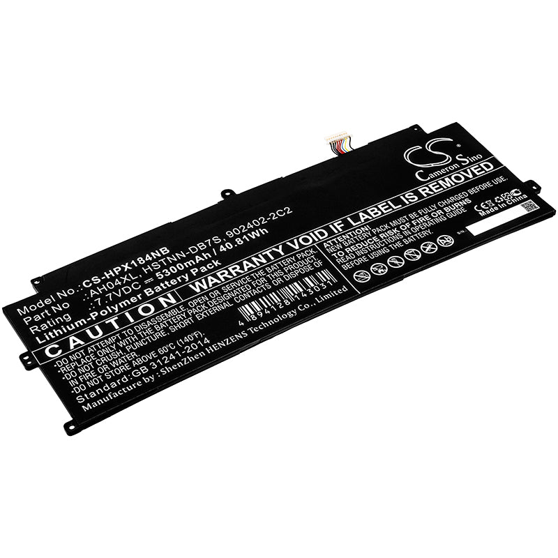 Replacement Battery for HP Spectre x2 12 Detachable PC – Notebook, Laptop – 5300mAh / 7.7V - image 1